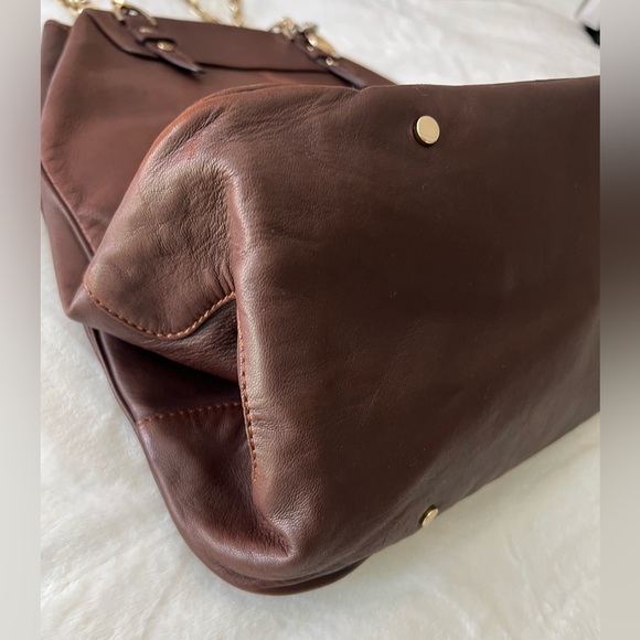 Lanvin Tote Carryall w Gorgeous Hardware Very Good Condition - Picture 4 of 16